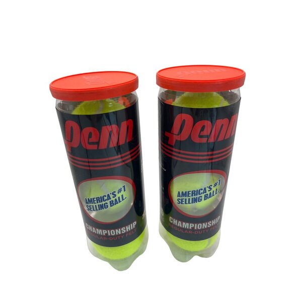 Penn Championship Regular-Duty Tennis Balls 2-Pack - Picture 1 of 3